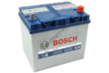 Аккумулятор автомобильный BOSCH S4024, Азия 12V 60Ah 540A, обратной полярности, 232x173x225 Аккумулятор автомобильный BOSCH S4024, Азия 12V 60Ah 540A, обратной полярности, 232x173x225
