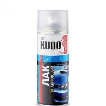 KUDO KU-9010 1К лак автомобильный 520 мл. KUDO KU-9010 1К лак автомобильный 520 мл.
