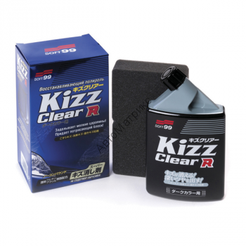 Soft99 10556/ 10156 Kizz Clear, Полироль для маскировки царапин на кузове, для темных а/м Прозрачная смола заполняет повреждение и делает поверхность идеально гладкой.
