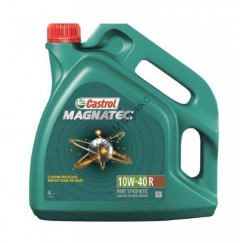 Полусинтетическое масло Castrol Magnatec 10W-40 R 4 л. Полусинтетическое масло CASTROL Magnatec 10W40 4L