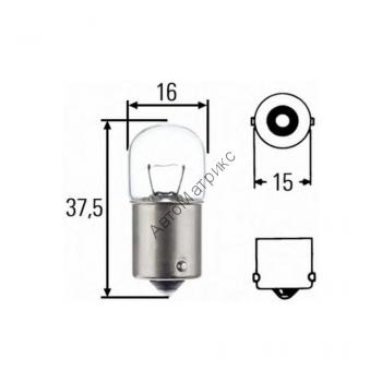 NARVA 17311 Лампа накаливания R10W 12V 10W (BA15s) 