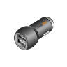 Блок питания автомобильный 2 USB FaisON A-589, EVO, 4500mA, цвет: серый - Блок питания автомобильный 2 USB FaisON A-589, EVO, 4500mA, цвет: серый