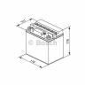 Мото аккумулятор BOSCH FRESH PACK M4F46 12V 19AH 240A обр.пол. Y5 (YB16CL-B), 176x101x176 - Мото аккумулятор BOSCH FRESH PACK M4F46 12V 19AH 240A обр.пол. Y5 (YB16CL-B), 176x101x176