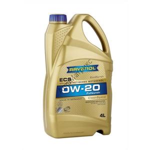 Синтетическое масло RAVENOL Eco Synth ECS SAE 0W-20 4 л. (1111102-004-01-999) 4014835718593 Синтетическое масло Eco Synth ECS SAE 0W-20 4 л. (111110200401999)
RAVENOL Eco Synth ECS SAE0W-20 – полностью синтетическое легкотекучее моторное масло, изготовленное с применением технологии CleanSynto® для легковых бензиновых и дизельных моторов с и без турбонадува и прямым впрыском топлива.