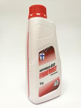 Антифриз красный FINNFROST - 40*С G12 1 л. Антифриз красный FINNFROST - 40*С G12 1 л.