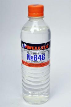 WELLTEX WR6461 Растворитель 646 (пэт, Россия) 500 мл. WELLTEX WR6461 Растворитель 646 (пэт, Россия) 500 мл.