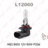 Лампа галогеновая LYNXauto HB3 (9005)12V 60W P20d L12060 1 шт.
