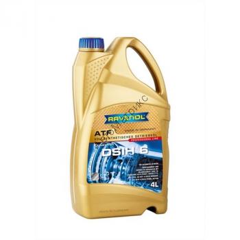 Трансмиссионное масло RAVENOL ATF DSIH 6 4 л. (1211133-004-01-999) Трансмиссионное масло RAVENOL ATF DSIH 6 4 л. 1211133-004-01-999(121113300401999) полностью синтетическая трансмиссионная жидкость ATF Fluid, разработанная на основе полиальфаолефинов ПАО с добавлением специального пакета присадок и ингибиторов.