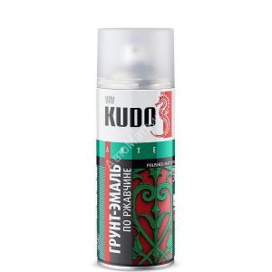 KUDO KU-319005 Грунт-эмаль гладкая матовая по ржавчине, угольно-черный 520 мл. KUDO KU-319005 Грунт-эмаль гладкая матовая по ржавчине, угольно-черный 520 мл.
