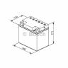 Мото аккумулятор BOSCH FRESH PACK M4F54 12V 30AH 300A обр.пол. Y10 (53030), 186x130x171 - Мото аккумулятор BOSCH FRESH PACK M4F54 12V 30AH 300A обр.пол. Y10 (53030), 186x130x171