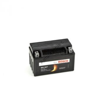 Мото аккумулятор BOSCH AGM M6007 12V 6AH 105A пр.пол. Y5 (YTX7A-4, YTX7A-BS), 151x88x94 Аккумулятор для мотоциклов BOSCH
