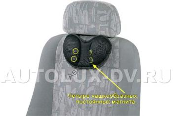 BONFORM 5890-15 BK Подушка для поддержки шеи с 4 магнитами «СИЛА МАГНИТОВ» BONFORM 5890-15 BK Подушка для поддержки шеи с 4 магнитами «СИЛА МАГНИТОВ»
