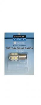 VIZANT 0049 Цокольная лампа P21/5W, 13/5вт, цвет белый, 1шт. Маркировка: P21/5W
Тип цоколя: ВАY15S
Количество SMD-чипов: 13
Потребление: 13W
Цвет свечения: белый
Место установки: габариты/стоп-сигнал