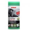 SONAX 412100 Салфетки для очистки пластика 25 шт.