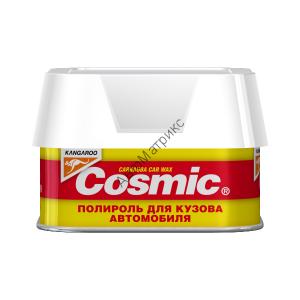 Kangaroo 310400 Cosmic - полироль для кузова 200 гр. Применяется для металлических окрашенных поверхностей, чистит, придает блеск, защищает от дождя, солнечных лучей, выхлопных газов, загрязнения.