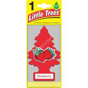 LITTLE TREES U1P-10312-RUSS АРОМАТИЗАТОР ЁЛОЧКА &quot;КЛУБНИКА&quot; (STRAWBERRY) LITTLE TREES U1P-10312-RUSS АРОМАТИЗАТОР ЁЛОЧКА "КЛУБНИКА" (STRAWBERRY)
