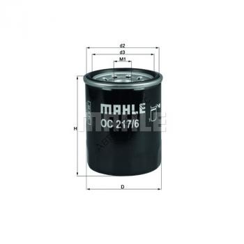Фильтр масляный KNECHT (MAHLE) OC217/6 Фильтр маслянный KNECHT (MAHLE) OC 217/6