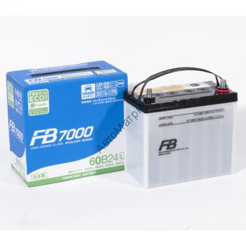 Аккумулятор FURUKAWA BATTERY &quot;FB7000&quot; 60B24L (55B24L / 46B24L)) 48 А/ч 470A, обратной полярности (тонкие клеммы), 240x127x200 Аккумулятор FURUKAWA BATTERY "FB7000" 60B24L (55B24L / 46B24L)) 48 А/ч 470A, обратной полярности (тонкие клеммы), 240x127x200