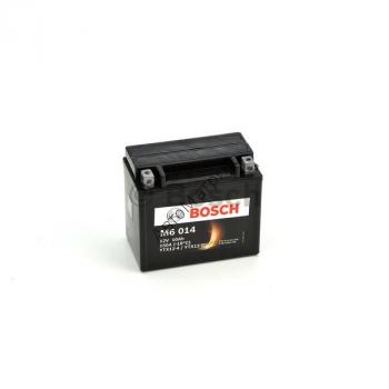 Мото аккумулятор BOSCH AGM M6014 12V 10AH 150A пр.пол. Y5 (YTX12-4,YTX12-BS), 152x88x131 Аккумулятор для мотоциклов BOSCH

