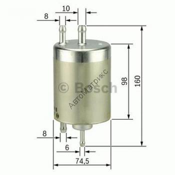 Фильтр топливный BOSCH 0450915003 (KL82) Mercedes W202,203,210,220,463 180-600 97=>