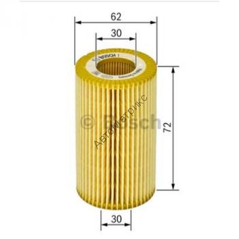 Фильтр масляный BOSCH 1457429257 (OX203D) Фильтр масляный (вставка) FORD Mondeo-III 1.8/2.0 Duratec-HE ~10/02; MAZDA 6 1.8/2.0