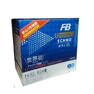 Аккумулятор FB N-55 EFB B24L UltraBattery EFB 45 А/ч 470 А, обратной полярности (тонкие клеммы), 240x127x200 Аккумулятор FB N-55 EFB B24L UltraBattery EFB 45 А/ч 470 А, обратной полярности (тонкие клеммы), 240x127x200