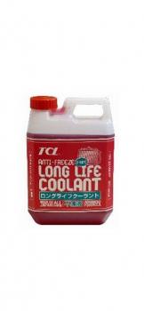 Антифриз TCL Long Life Coolant  -40C красный, 2 л. Антифриз для автомобильных систем охлаждения TCL LONG LIFE COOLANT. Высококачественная охлаждающая жидкость, препятствующая перегреву двигателей даже в сильную жару и замораживанию системы охлаждения в сильный мороз. Не замерзает до -40С. Защищает от коррозии металлические части системы охлаждения и удаляет с них ранее образовавшиеся окислы. Является отличной смазкой для помп. Сохраняет свои качества в системах охлаждения в течение 2 лет.