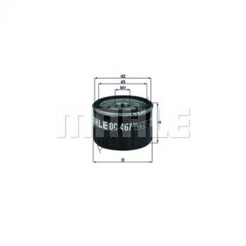 Фильтр масляный KNECHT (MAHLE) OC467A (PH5796) Фильтр маслянный KNECHT (MAHLE) OC 309 (PH 5796) -&gt; OC 467A 