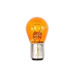 Koito 4539A Лампа двухнитевая оранжевая PY27/8W 12V 27/8W (BAY15D) 1 шт. KOITO Лампа цокольная двухнитевая (оранжевая) PY27/8W 12V (BAY15D)