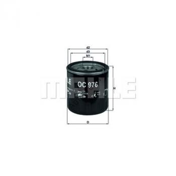 Фильтр масляный KNECHT (MAHLE) OC976 (PH9599) Фильтр масляный KNECHT (MAHLE) OC 976 (PH 9599)
Замена OC310 -> OC976
