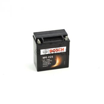 Мото аккумулятор BOSCH AGM M6021 12V 14AH 210A пр.пол. Y1 (YTX16-4-1, YTX16-BS-1), 150x87x161 Аккумулятор для мотоциклов BOSCH