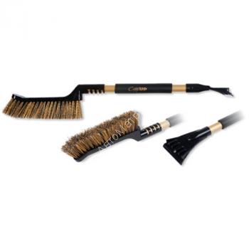 CityUP CA-77 GoldSnow brush &amp; ice scraper GOLD Щетка для очистки снега со скребком золотая. CityUP CA-77 GoldSnow brush & ice scraper GOLD Щетка для очистки снега со скребком золотая.