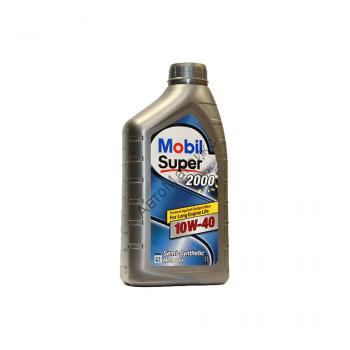 Полусинтетическое моторное масло Mobil Super™ 2000 X1 10W-40 1L 152569 Полусинтетическое моторное масло передового уровня свойств для легковых автомобилей
Mobil Super 2000 X1 10W-40 — это полусинтетическое моторное масло, обеспечивающее более длительный срок эксплуатации двигателя и защиту от отложений шлама и износа.