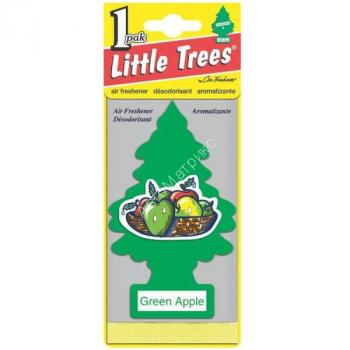 LITTLE TREES U1P-10616 АРОМАТИЗАТОР БОЛЬШАЯ ЁЛОЧКА &quot;ЗЕЛЕНОЕ ЯБЛОКО&quot; LITTLE TREES U1P-10616 АРОМАТИЗАТОР БОЛЬШАЯ ЁЛОЧКА "ЗЕЛЕНОЕ ЯБЛОКО"