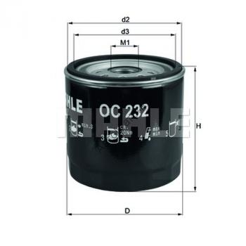 Фильтр масляный KNECHT (MAHLE) OC232 (PH4553A) Фильтр маслянный KNECHT (MAHLE) OC 232 (PH 4553A)
FORD TRANSIT 2.5TD,FOCUS 1.8TD