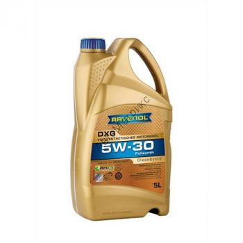 Синтетическое масло RAVENOL DXG SAE 5W-30 5 л. (1111124-005-01-998) 4014835732353 Синтетическое масло RAVENOL DXG SAE 5W-30 5 л. (111112400501998) Полностью синтетическое легкотекучее низкозольное моторное масло для легковых бензиновых моторов. Минимизирует износ. Для автомобилей Opel, General Motors, требующих спецификации Dexos 1 Официальная лицензия: API SN:RC API SN Plus ILSAC GF-5 Соответствие спецификациям: API SN:RC API SN Plus ILSAC GF-5 SAE 5W-30 Одобрено производителем техники: Opel/GM dexos1™ Gen 2 (лицензия D10709HK081) Соответствие требованиям: Chrysler MS-6395 Ford WSS-M2C946-A Ford WSS-M2C929-A Honda/Acura HTO-06 Теги: Всесезонные продукты Легковые автомобили Моторные масла ПАО масла (PAO, полиальфаолефины) Синтетика 5W30