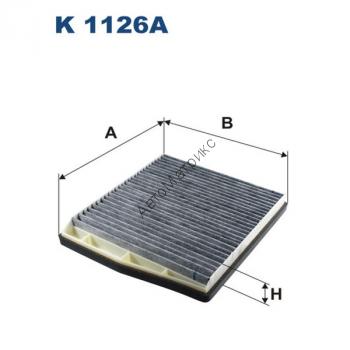 Фильтр салонный Filtron K1126A (LAK54) угольный olvo C70, S60, S70, S80, V70, XC70, XC90