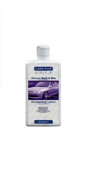Clean Plus -  Shampoo Wash &amp; Wax шампунь с воском, концентрат 0,5л. Шампунь с воском (концентрированный) 500мл. (Shampoo Wash&amp;Wax) 