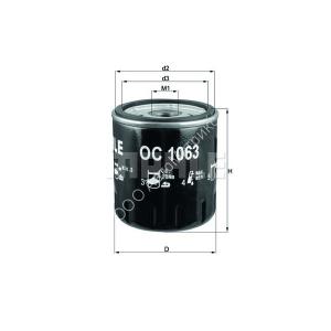 Фильтр масляный KNECHT (MAHLE) OC466 заменен на OC1063 Фильтр маслянный KNECHT (MAHLE) OC 466 заменен на OC1063