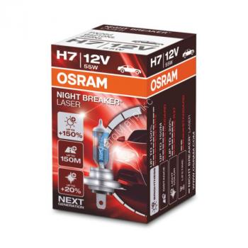 OSRAM 64210NL NIGHT BREAKER LASER H7 Лампа H7 12V 55W (PX26d) 1 шт. OSRAM 64210NL NIGHT BREAKER LASER H7 Лампа H7 12V 55W (PX26d) 1 шт.