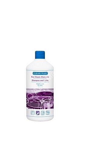 Clean Plus - Classic Eco Shampoo Био разлагаемый шампунь, концентрат 1л. Clean Plus Био разлагаемый шампунь, концентрат 1л. (Classic Eco Shampoo) Классический Эко Шампунь, высококонцентрированный, высоко пенный, биоразлагаемый Хватит более чем на 50 моек.