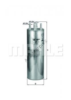 Фильтр топливный KNECHT (MAHLE) KL 229/4 Фильтр топливный KNECHT (MAHLE) KL 229/4
 
Фильтр топливный VW Touareg, T5 1.9TDI-2.5TDI   2003=&gt;
 
7H0127401B
0450906467
30926950
WK857/1
P10222
PP985
 