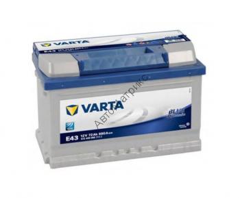 Аккумулятор автомобильный VARTA E43 Blue dynamic, 12V 72Ah 680A, обратной полярности, 278x175x175 Аккумулятор автомобильный VARTA E43 Blue dynamic, 12V 72Ah 680A, обратной полярности, 278x175x175
572 409 068 3132
572409068
 