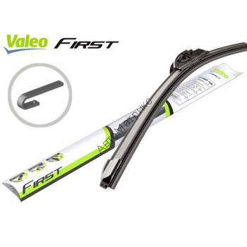 Щетка стеклоочистителя бескаркасная Valeo First VFAM40, 400 мм. 1 шт. Щетка стеклоочистителя бескаркасная Valeo First Pyramid Hook(крюк) VFAM40 400 мм 575792