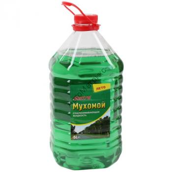 Spectrol &quot;Мухомой&quot; Стеклоомывающая жидкость, 5 л. Стеклоомывающая жидкость для очистки лобового стекла автомобиля от дорожных загрязнений в летний период, обладает приятным ароматом. Объём: 5 литров.