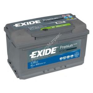 Аккумулятор автомобильный Exide EA852 12V 85Ah 800A, обратной полярности, 315x175x175 Аккумулятор Premium 12V 85Ah 800A 315x175x175 ETN0 EN клемы Крепление B13