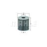 Фильтр масляный KNECHT (MAHLE) OX339/2D