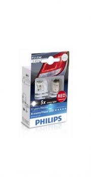 PHILIPS 12899RX2 Комплект светодиодных ламп 2шт. P21/5W (PR21/5W) 12V/24V (BAY15d) PHILIPS 12899RX2 Комплект светодиодных ламп 2шт. P21/5W (PR21/5W) 12V/24V (BAY15d)