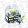 Лампа высокотемпературная Avantech FOG FIGHTER H4 12V 60/55W (120/110W) 3000K (ярко-желтый свет) - 2 шт