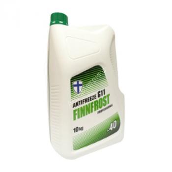 Антифриз зелёный FINNFROST - 40*С G11 10 л. Антифриз зелёный FINNFROST - 40*С G11 10 л.